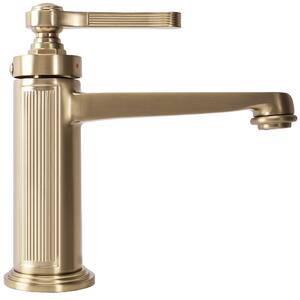 Bathroom faucet Rea Monaco Gold Brush Low