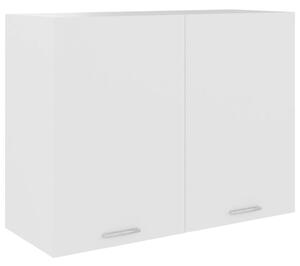 Hanging Cabinet White 80x31x60 cm Engineered Wood