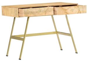 Writing Desk with Drawers 100x55x75 cm Solid Mango Wood