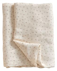 Jack o Juno Poppy muslin blanket 120x120 cm Poppy in Bloom