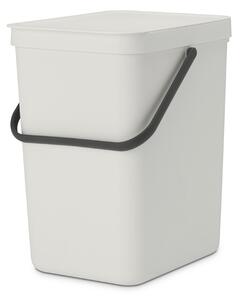 Brabantia Waste Bin Sort & Go 25L Light gray