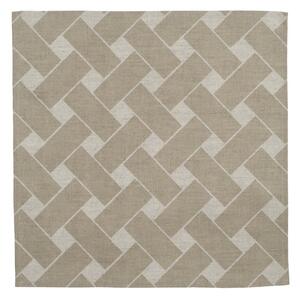 Almedahls Basket XL napkin 45x45 cm 2-pack Natural taupe