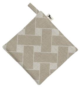 Almedahls Basket XL pot holder 23x23 cm Natural taupe