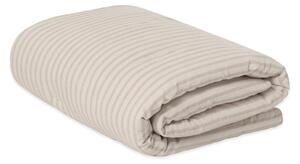 Garbo&Friends Stripe Mauve padded blanket 100x140 cm