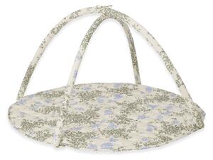 Garbo&Friends Plumbago satin quilted baby gym Ø90 cm