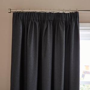 Berlin Blackout Pencil Pleat Curtains