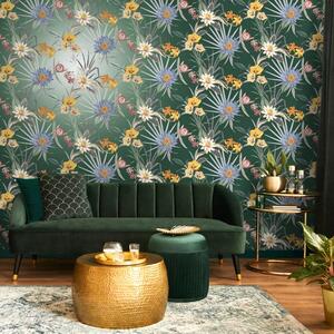 Tropical Floral Wallpaper