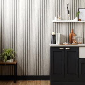 Wooden Slat Panel Wallpaper