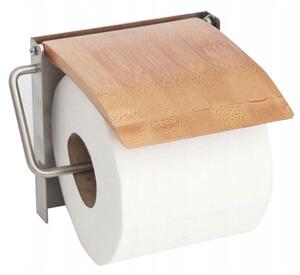 Bamboo toilet paper holder stand 390227