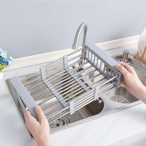 Drainer for the kitchen sink