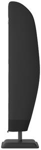 Outsunny Parasol Cover, Cantilever Umbrella Cover, Banana Umbrella Protector with Zipper for Outdoor Garden, Patio, Black