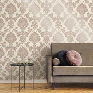Quartz Damask Wallpaper
