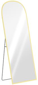 HOMCOM 165cm Aluminium Frame Standing Mirror - Gold