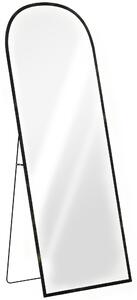 HOMCOM 165cm Aluminium Frame Standing Mirror - Black