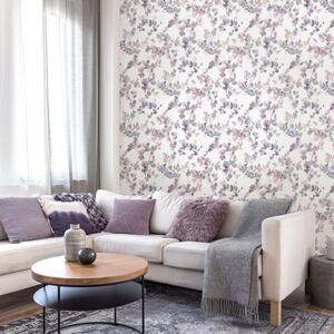 Honesty Floral Wallpaper