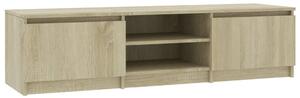 TV Cabinet Sonoma Oak 140x40x35.5 cm Engineered Wood