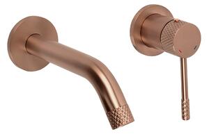 Wall Mounted faucet REA Venti Brush Copper