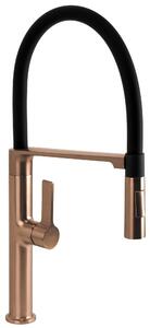 Kitchen faucet REA Lago Brush Copper