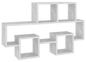 Car-shaped Wall Shelf Concrete Grey 82x15x51 cm Engineered Wood