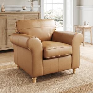 Flori Vintage Leather Armchair