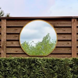 Circulus Round Indoor Outdoor Overmantel Wall Mirror