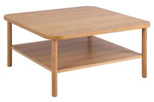 Belcourt Wooden Square Coffee Table - Oak