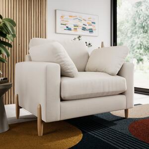 Apollo Soft Texture Snuggle Sofa Soft Texture Natural
