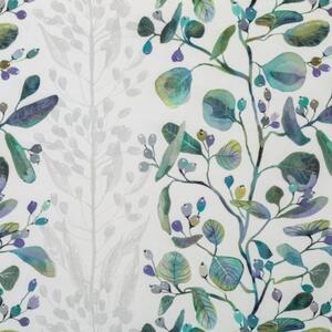 Linda Barker Dottie's Love Velvet Fabric Blueberry