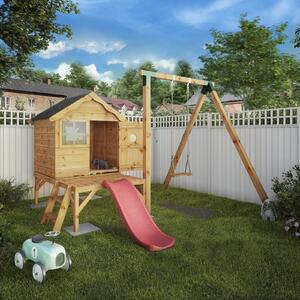 Mercia 4ft x 4ft Snug Wooden Playhouse With Tower