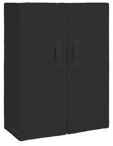Shoe Cabinet Black 60x28x90 cm Fabric
