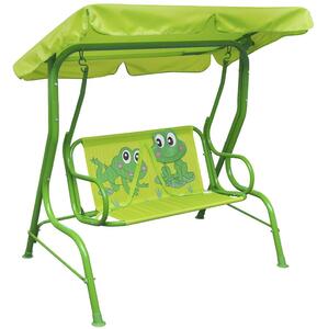 Kids Swing Seat Green