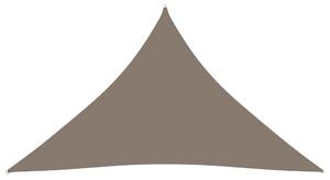 Sunshade Sail Oxford Fabric Triangular 3x4x4 m Taupe
