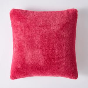 Adeline Faux Fur Cushion Cover Pink