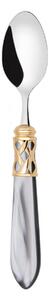 ALADDIN GOLD-PLATED RING 6 MOCHA SPOONS - White