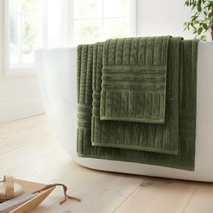 Bianca Hotel Cotton Towels Olive Green