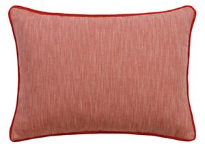 Canvas Flame, Sustainable Feather, Cushion - Andrew Martin Kit Kemp Linen & Linen Blend Plain