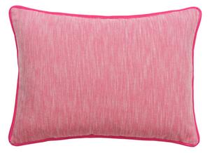 Canvas Hot Pink, Sustainable Feather, Cushion - Andrew Martin Kit Kemp Linen & Linen Blend Plain