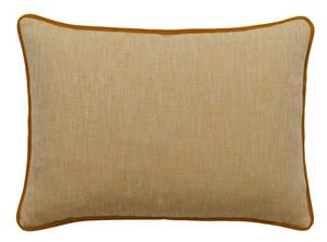 Canvas Sunshine, Sustainable Feather, Cushion - Andrew Martin Kit Kemp Linen & Linen Blend Plain
