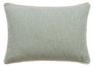 Canvas Sky, Sustainable Feather, Cushion - Andrew Martin Kit Kemp Linen & Linen Blend Plain