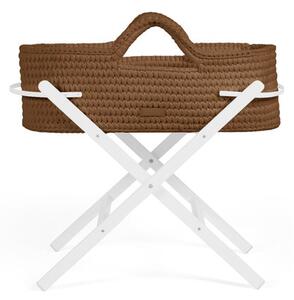 Ickle Bubba Nova Moses Basket & White Stand
