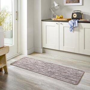 Marvel Boucle Broken Stripes Washable Runner