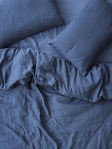 Blueberry Linen Blend Duvet Cover | Single | Piglet in Bed
