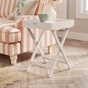 Flossie Scallop Tray Table