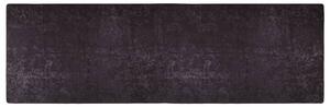 Corwin 300cm Polyester Washable Anti-Slip Rug In Anthracite