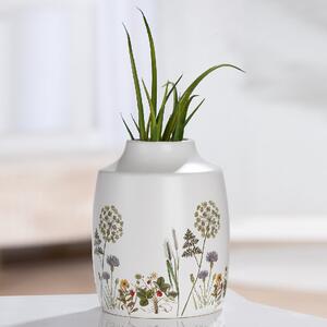 Camarillo Ceramic Set OF 2 Flower Vases In White