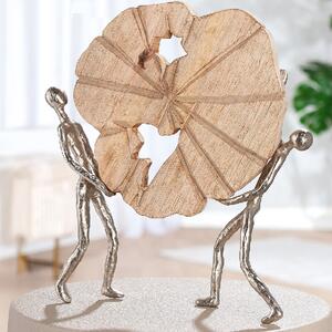Carnation Aluminium Carry Sculpture In Natural