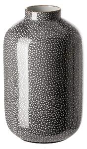 Redford Small Porcelain Vase In Grey And White
