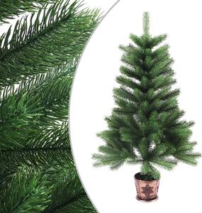 Artificial Pre-lit Christmas Tree 65 cm Green