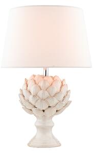 Laura Ashley Artichoke 1 Light Ceramic Table Lamp With Ivory Linen Shade