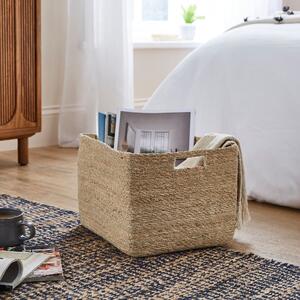 Seagrass Storage Basket Sandstone